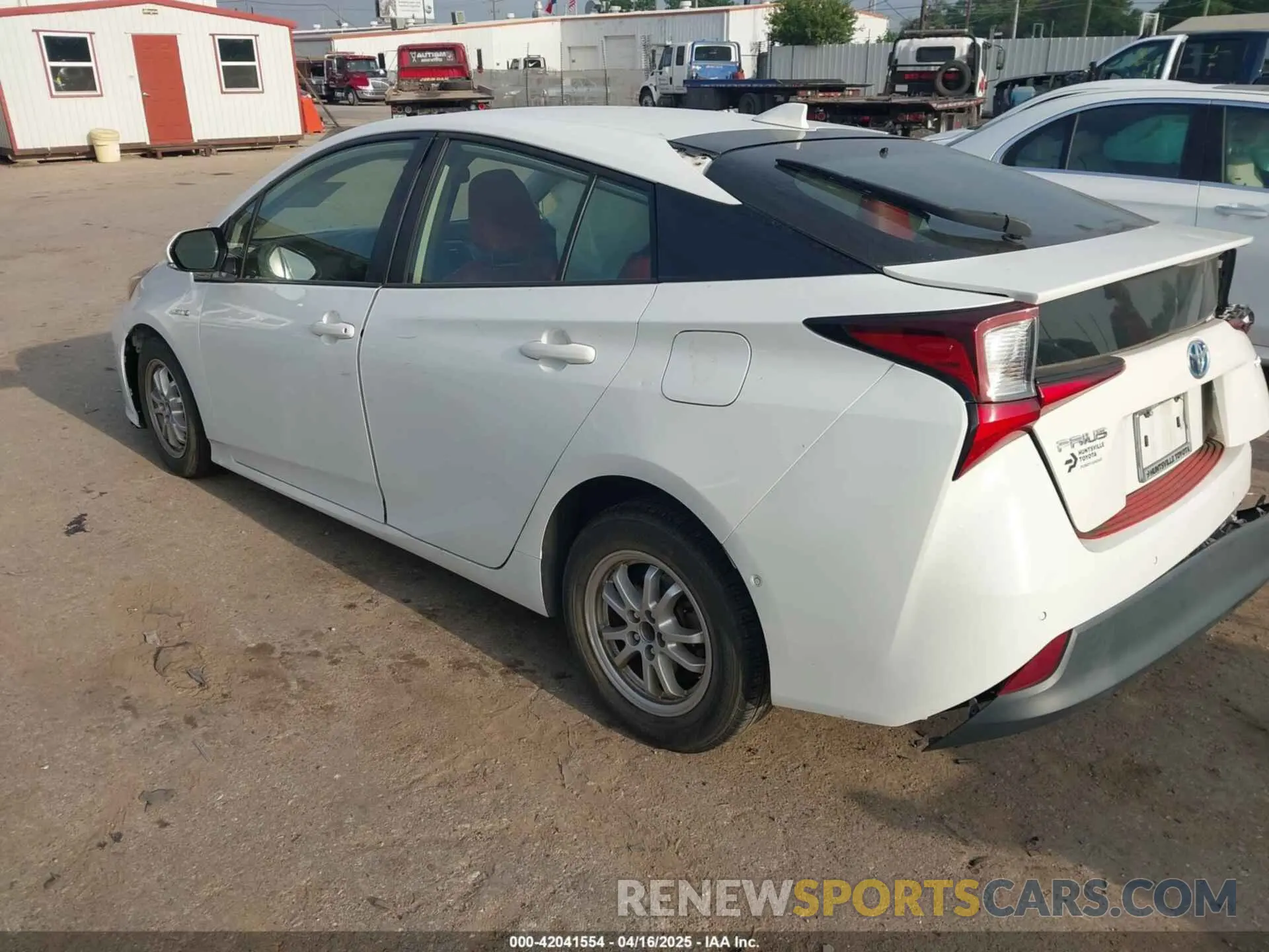 3 Photograph of a damaged car JTDKARFU8K3069783 TOYOTA PRIUS 2019
