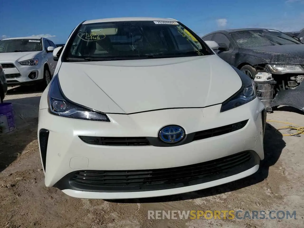 5 Photograph of a damaged car JTDKARFU8K3070416 TOYOTA PRIUS 2019