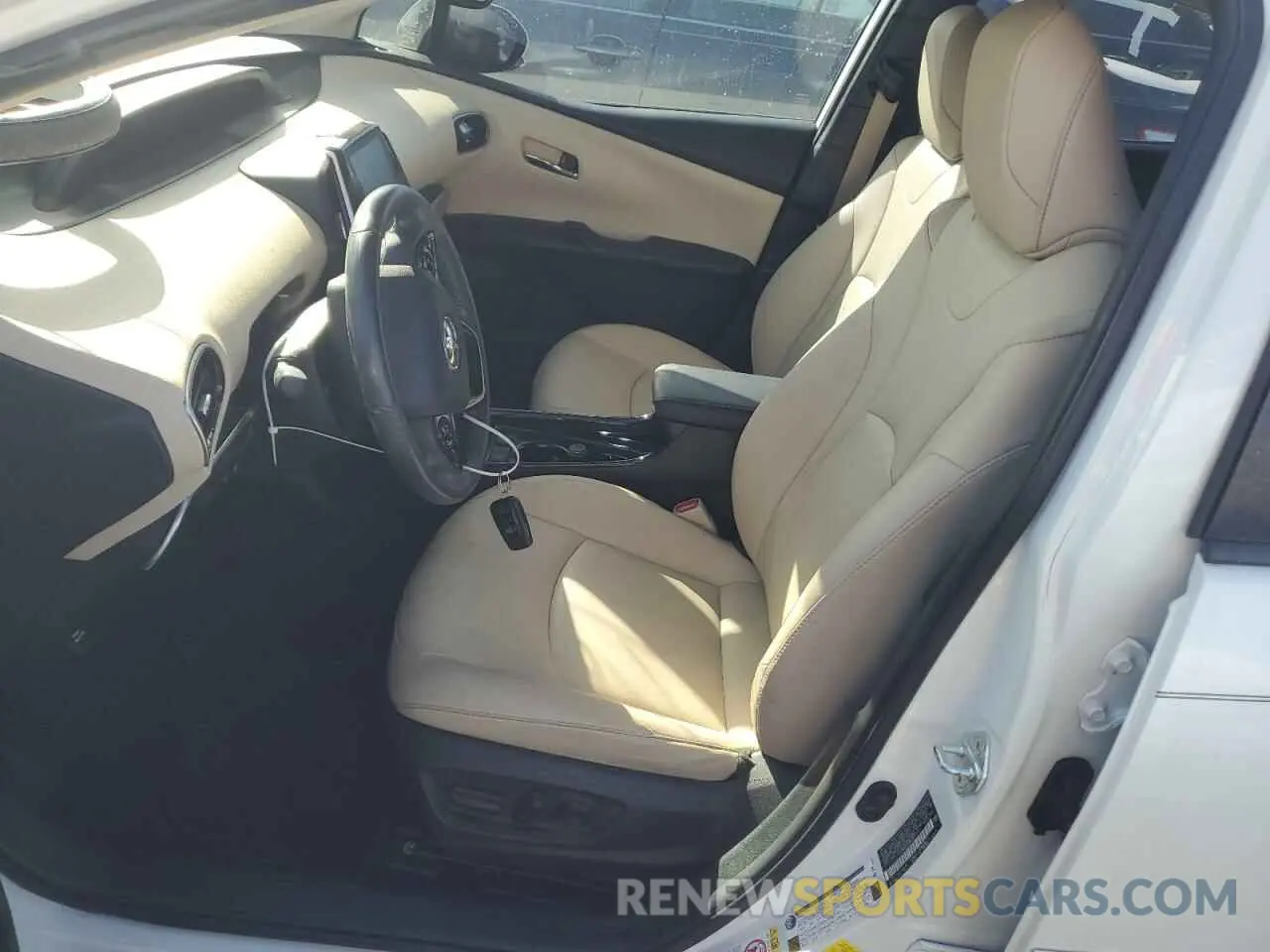 7 Photograph of a damaged car JTDKARFU8K3070416 TOYOTA PRIUS 2019