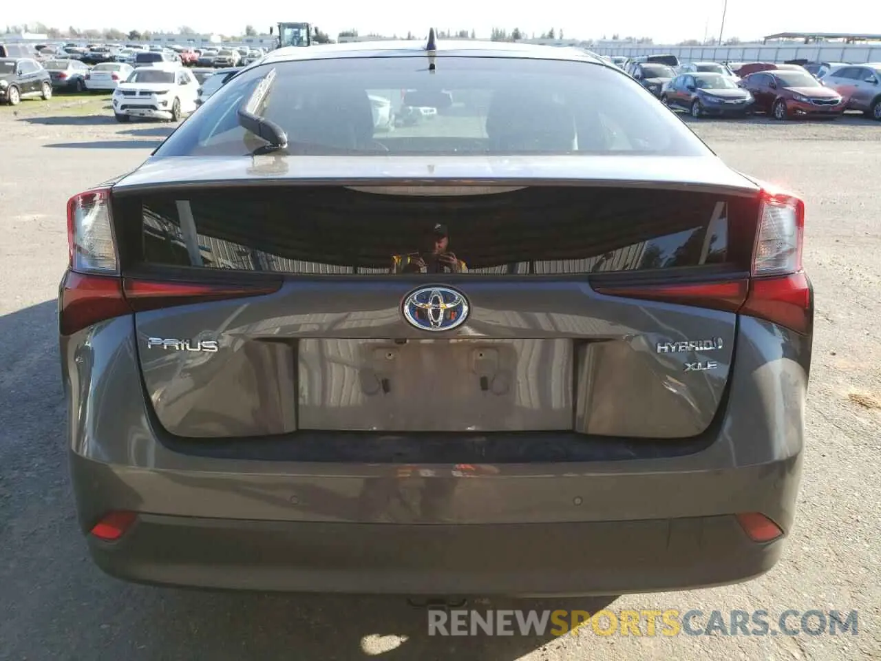 6 Photograph of a damaged car JTDKARFU8K3077740 TOYOTA PRIUS 2019