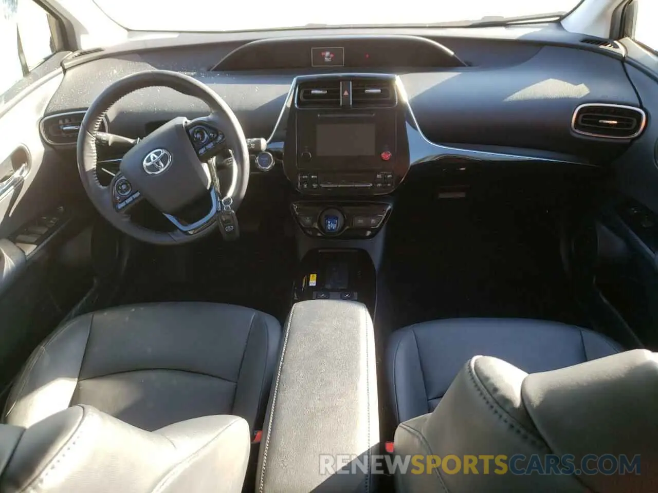 8 Photograph of a damaged car JTDKARFU8K3077740 TOYOTA PRIUS 2019