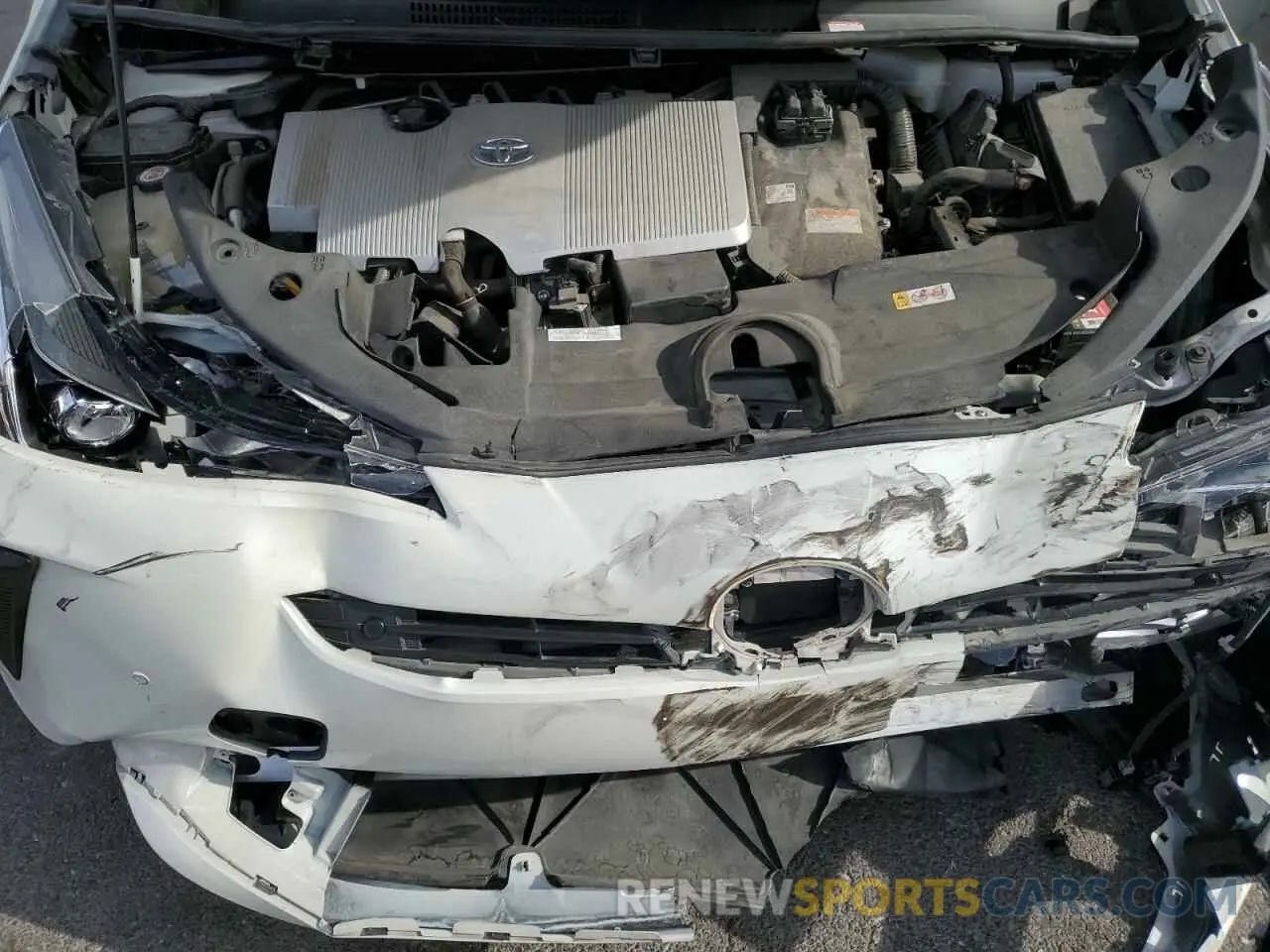 11 Photograph of a damaged car JTDKARFU8K3079438 TOYOTA PRIUS 2019