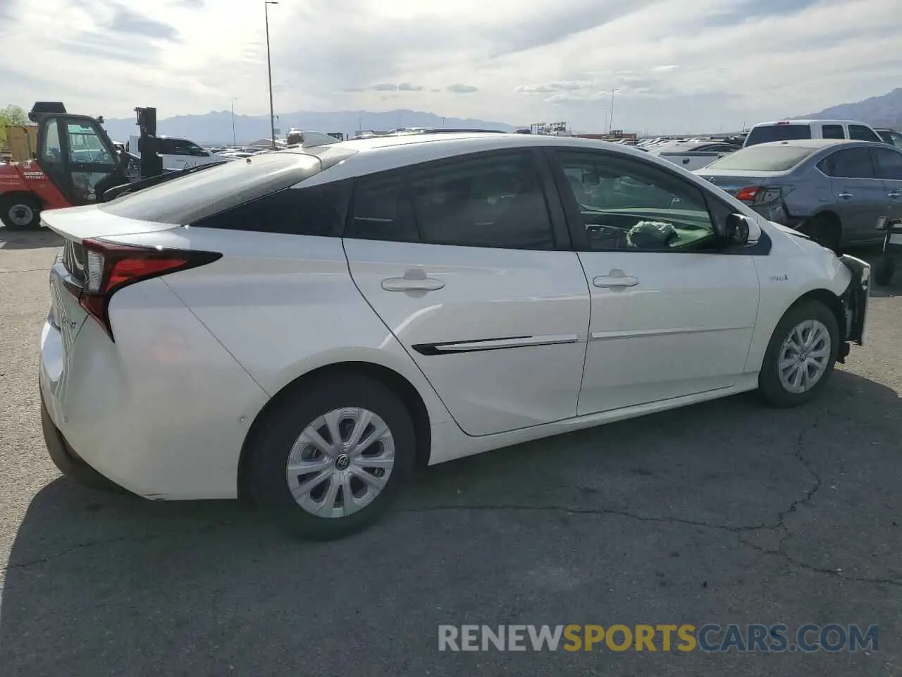 3 Photograph of a damaged car JTDKARFU8K3079438 TOYOTA PRIUS 2019