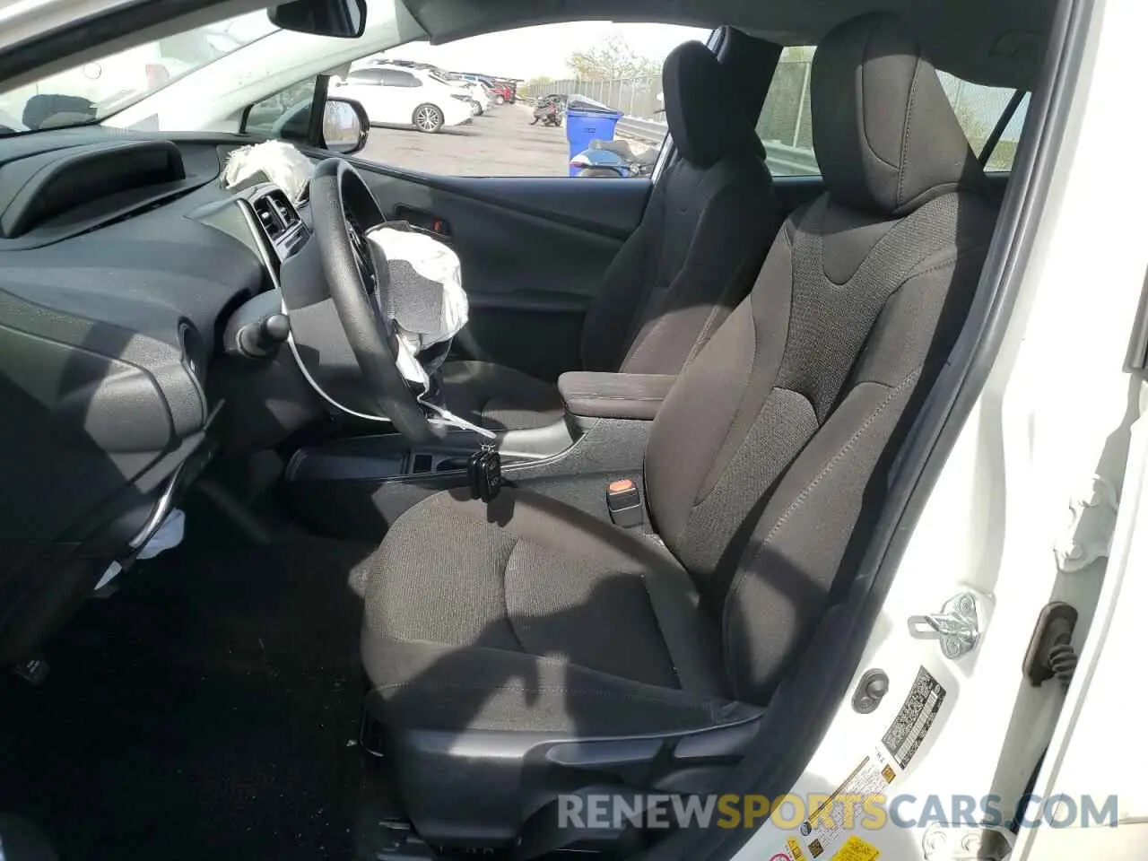 7 Photograph of a damaged car JTDKARFU8K3079438 TOYOTA PRIUS 2019