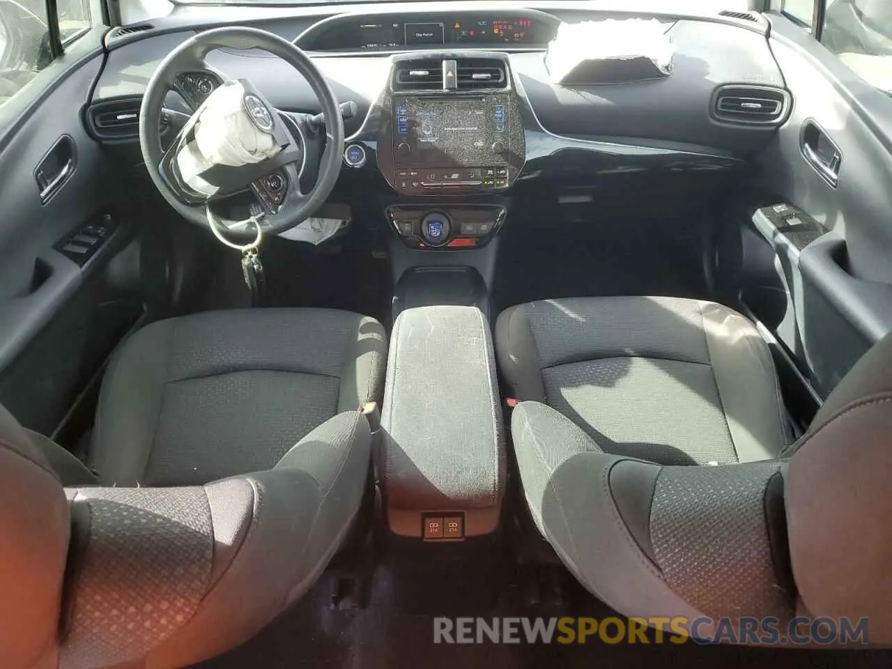 8 Photograph of a damaged car JTDKARFU8K3079438 TOYOTA PRIUS 2019