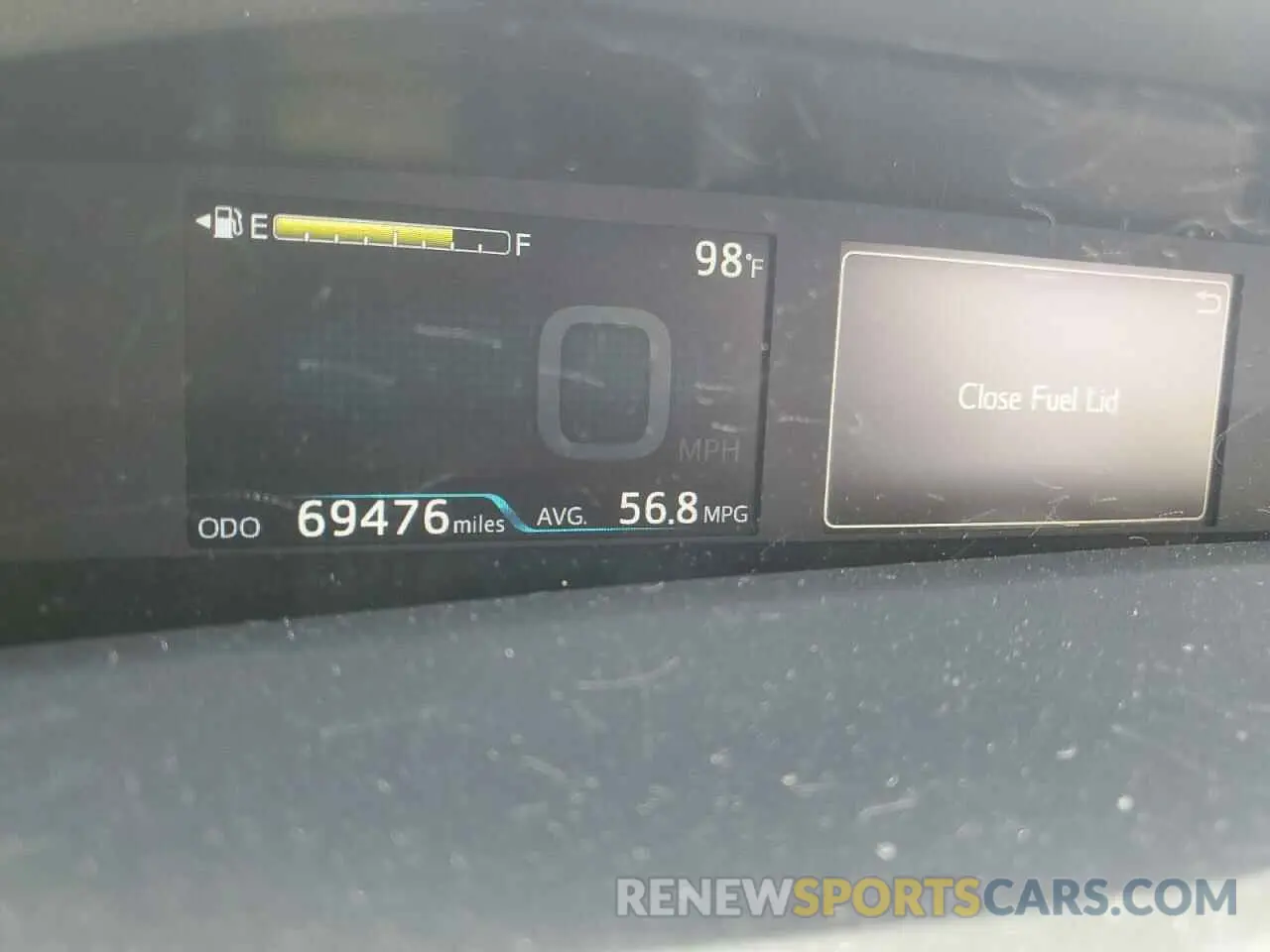9 Photograph of a damaged car JTDKARFU8K3079438 TOYOTA PRIUS 2019