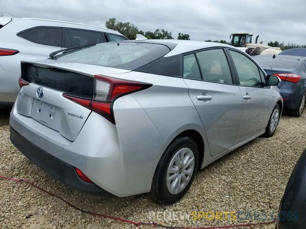 3 Photograph of a damaged car JTDKARFU8K3082713 TOYOTA PRIUS 2019