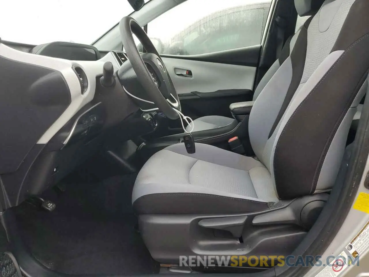 7 Photograph of a damaged car JTDKARFU8K3082713 TOYOTA PRIUS 2019