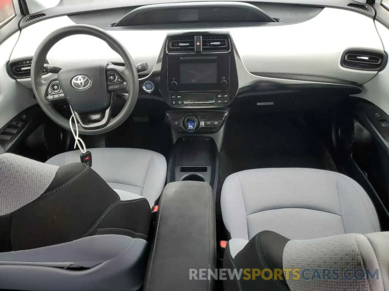 8 Photograph of a damaged car JTDKARFU8K3082713 TOYOTA PRIUS 2019