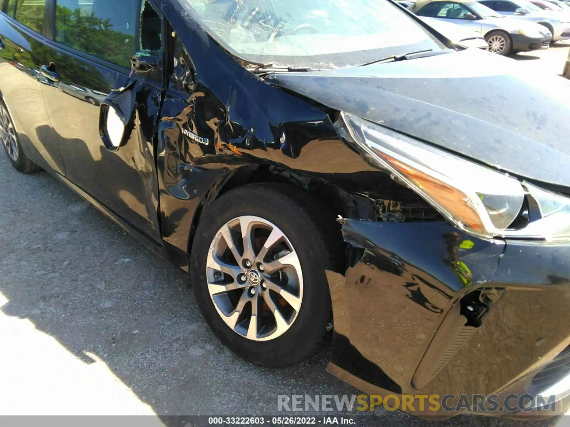 6 Photograph of a damaged car JTDKARFU8K3084767 TOYOTA PRIUS 2019