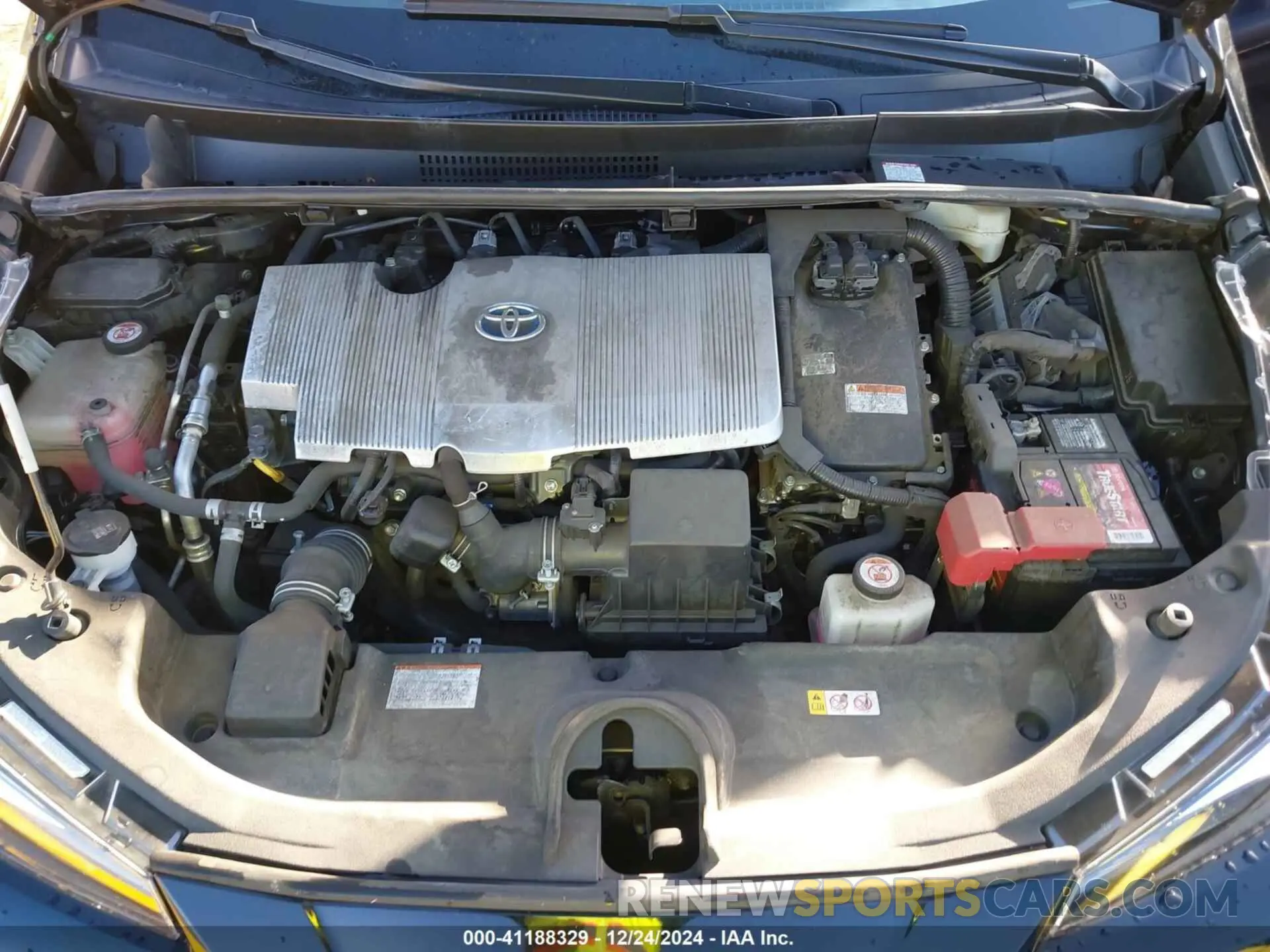 10 Photograph of a damaged car JTDKARFU8K3088379 TOYOTA PRIUS 2019