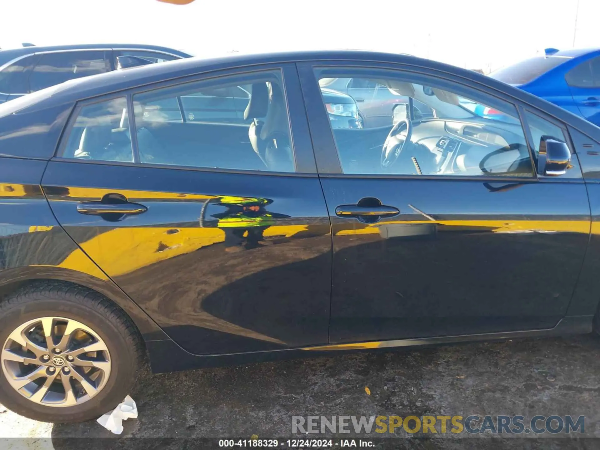 13 Photograph of a damaged car JTDKARFU8K3088379 TOYOTA PRIUS 2019