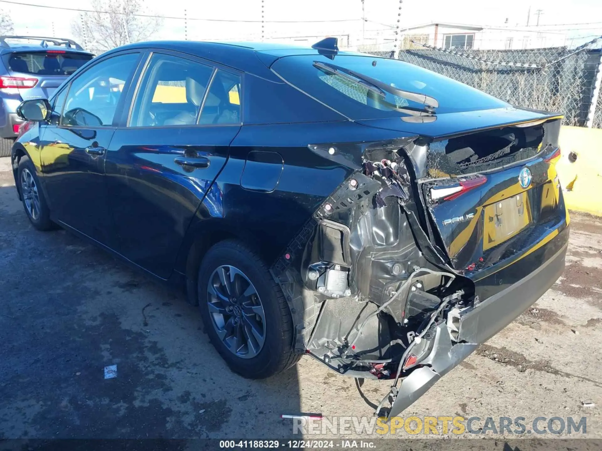 3 Photograph of a damaged car JTDKARFU8K3088379 TOYOTA PRIUS 2019