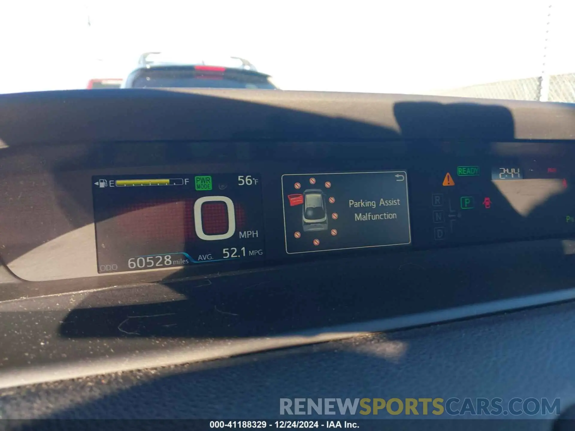 7 Photograph of a damaged car JTDKARFU8K3088379 TOYOTA PRIUS 2019