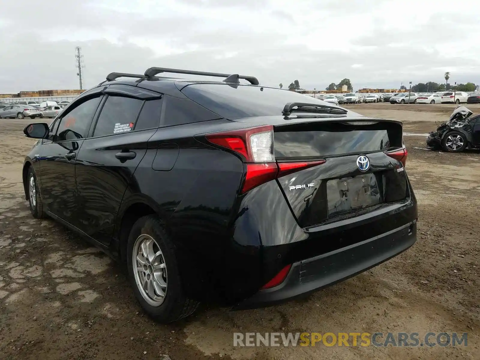 3 Photograph of a damaged car JTDKARFU8K3091721 TOYOTA PRIUS 2019