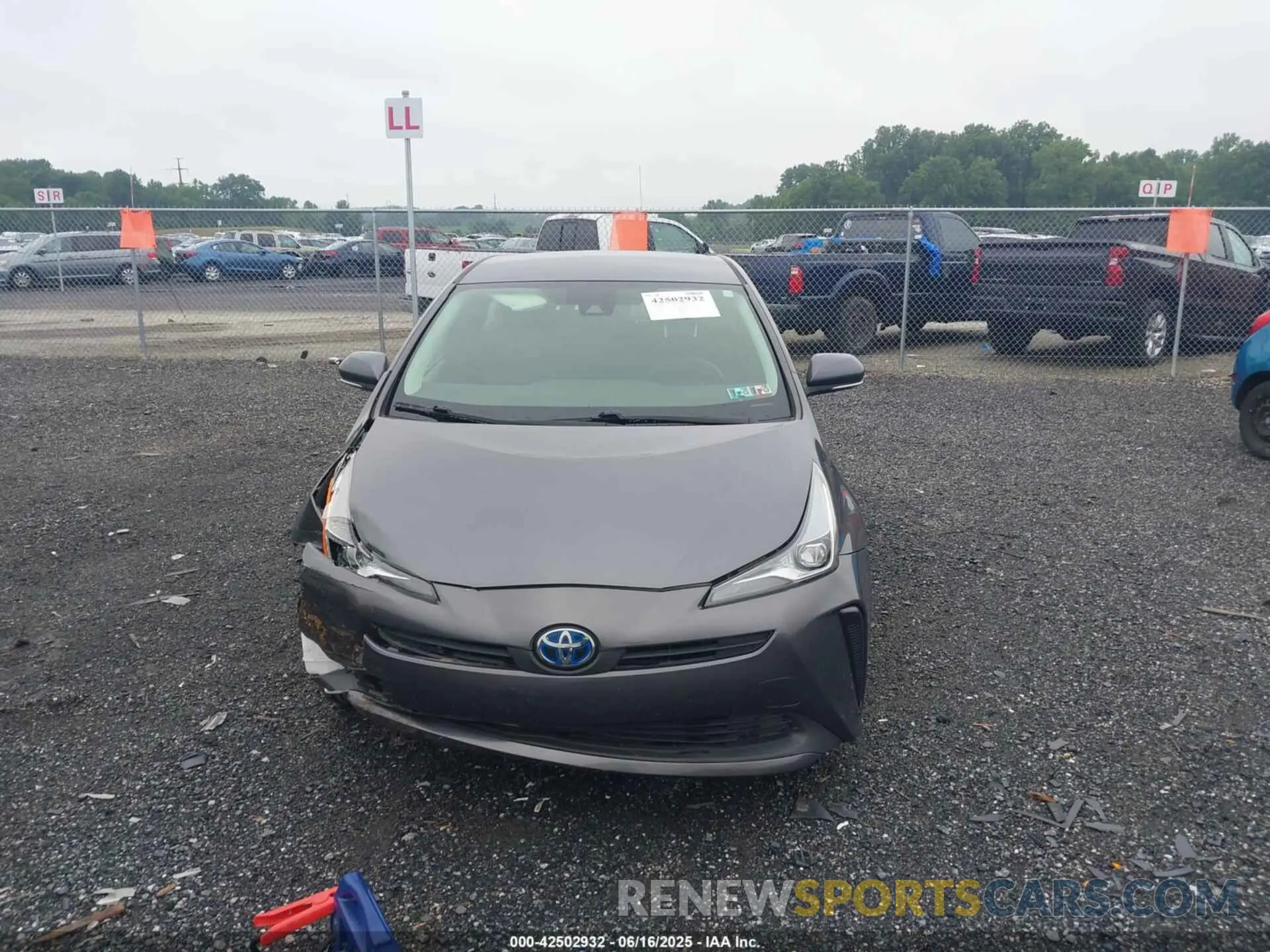 12 Photograph of a damaged car JTDKARFU8K3093579 TOYOTA PRIUS 2019