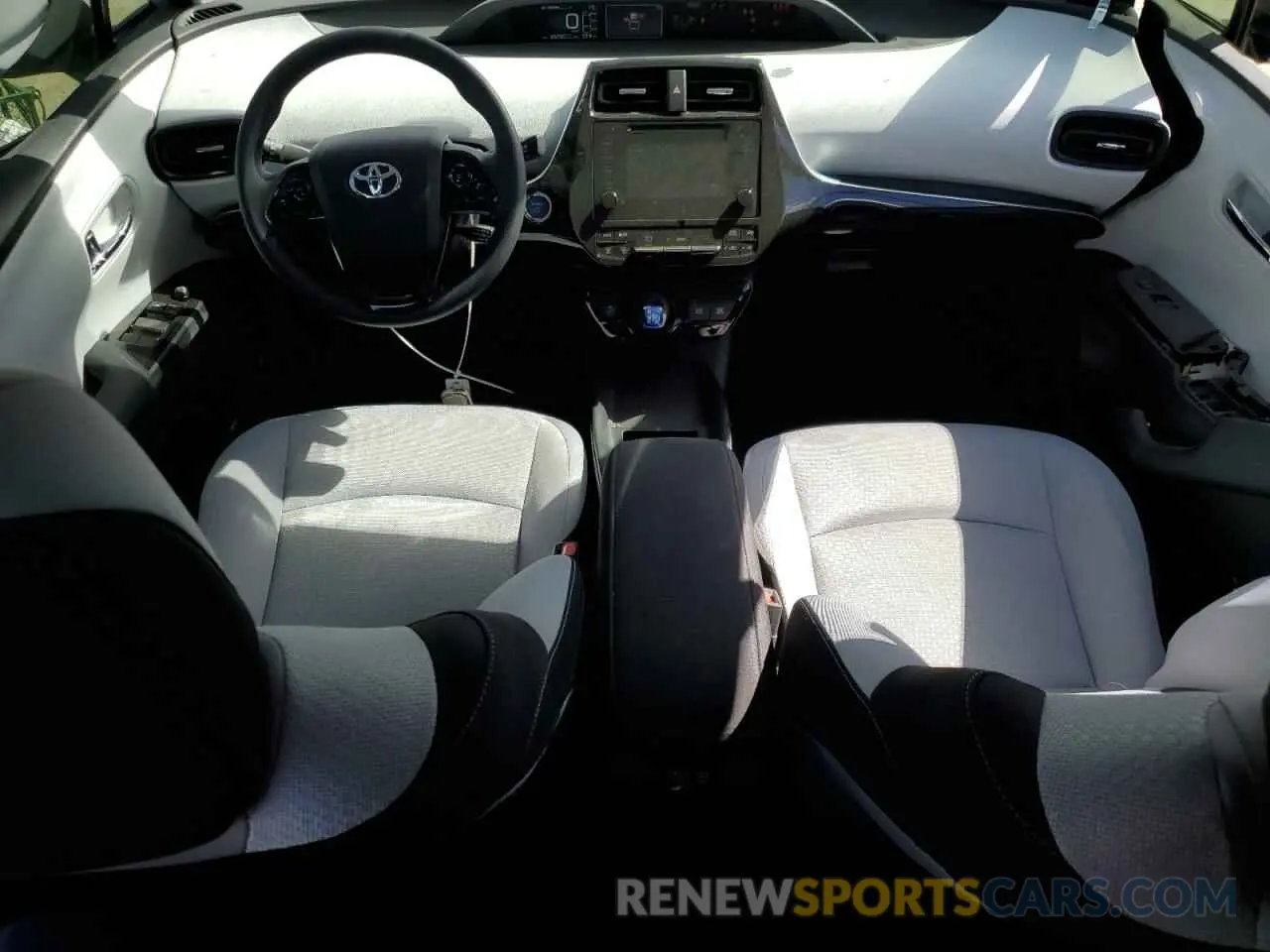 8 Photograph of a damaged car JTDKARFU8K3094814 TOYOTA PRIUS 2019