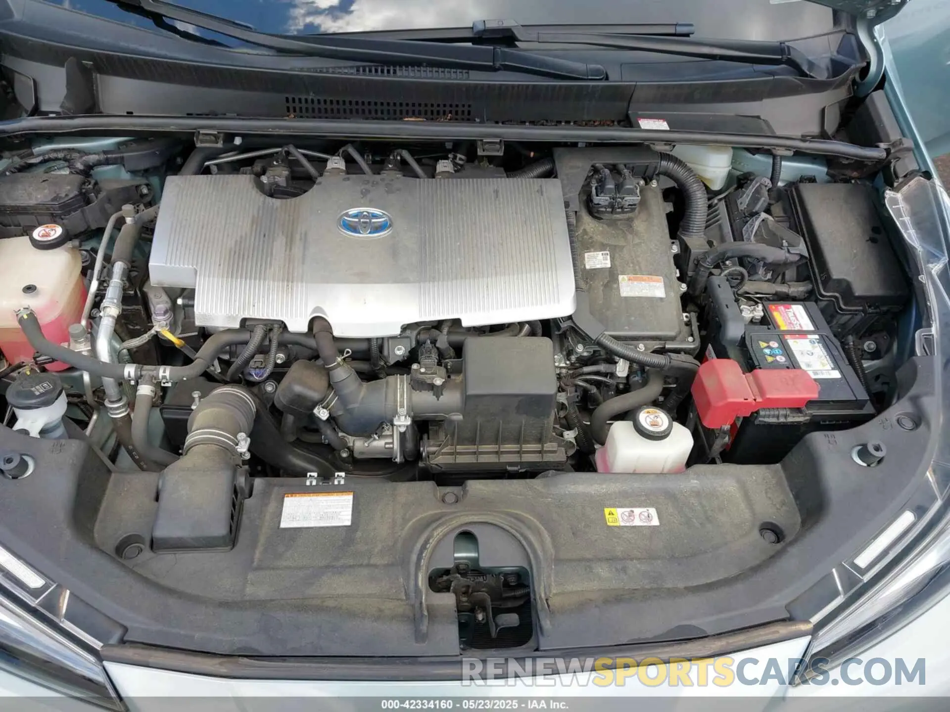 10 Photograph of a damaged car JTDKARFU8K3095669 TOYOTA PRIUS 2019
