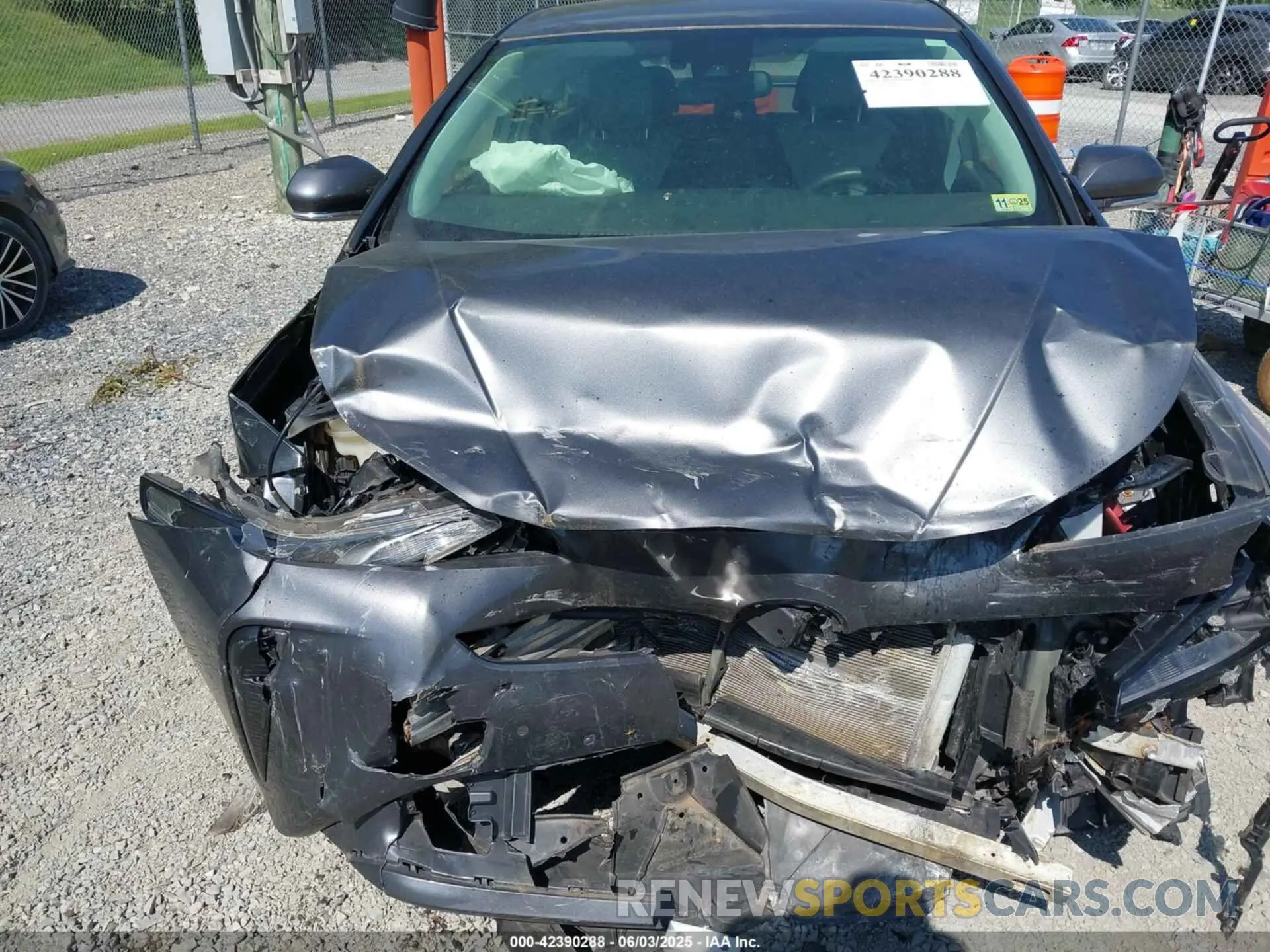 13 Photograph of a damaged car JTDKARFU8K3098278 TOYOTA PRIUS 2019