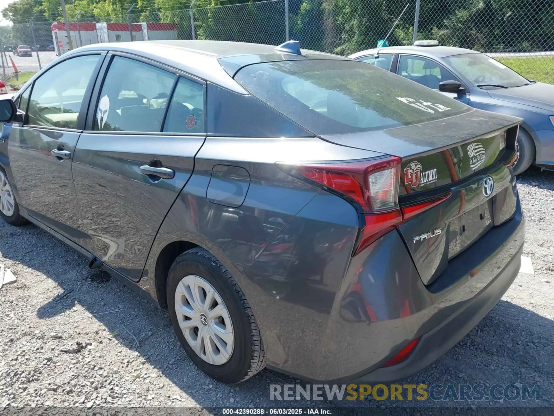 3 Photograph of a damaged car JTDKARFU8K3098278 TOYOTA PRIUS 2019