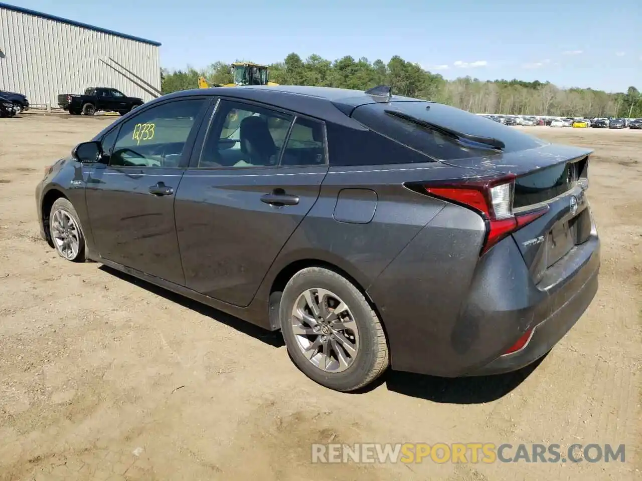 3 Photograph of a damaged car JTDKARFU8K3099687 TOYOTA PRIUS 2019