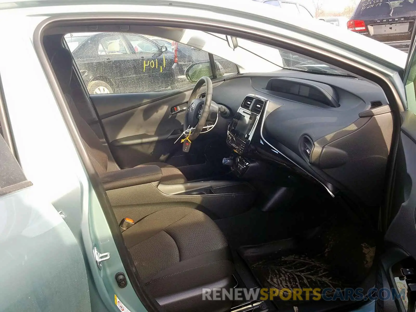 5 Photograph of a damaged car JTDKARFU8K3099818 TOYOTA PRIUS 2019