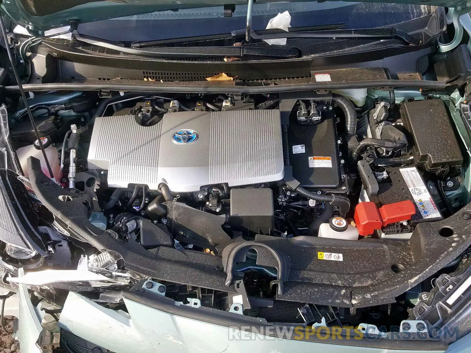7 Photograph of a damaged car JTDKARFU8K3099818 TOYOTA PRIUS 2019
