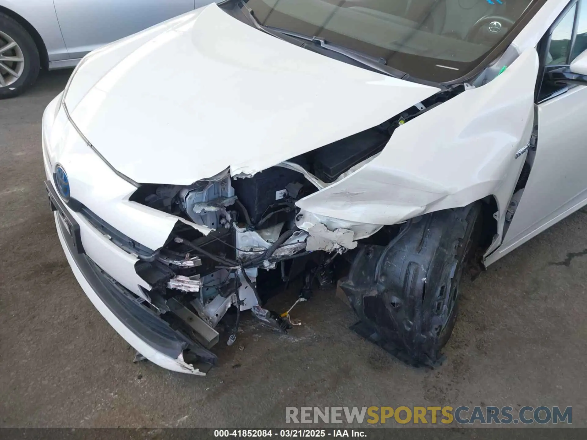 6 Photograph of a damaged car JTDKARFU8K3102331 TOYOTA PRIUS 2019