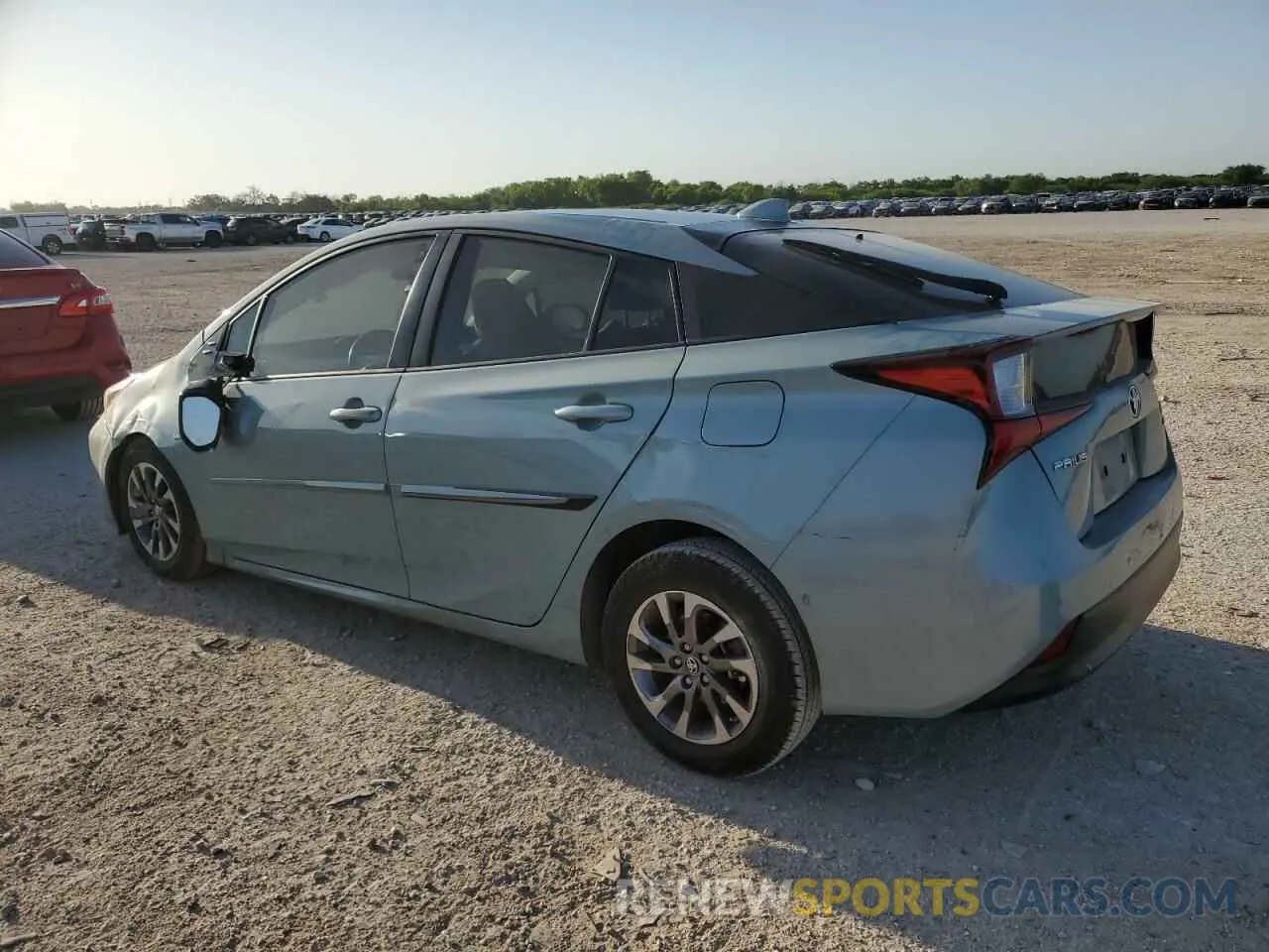 2 Photograph of a damaged car JTDKARFU9K3069825 TOYOTA PRIUS 2019