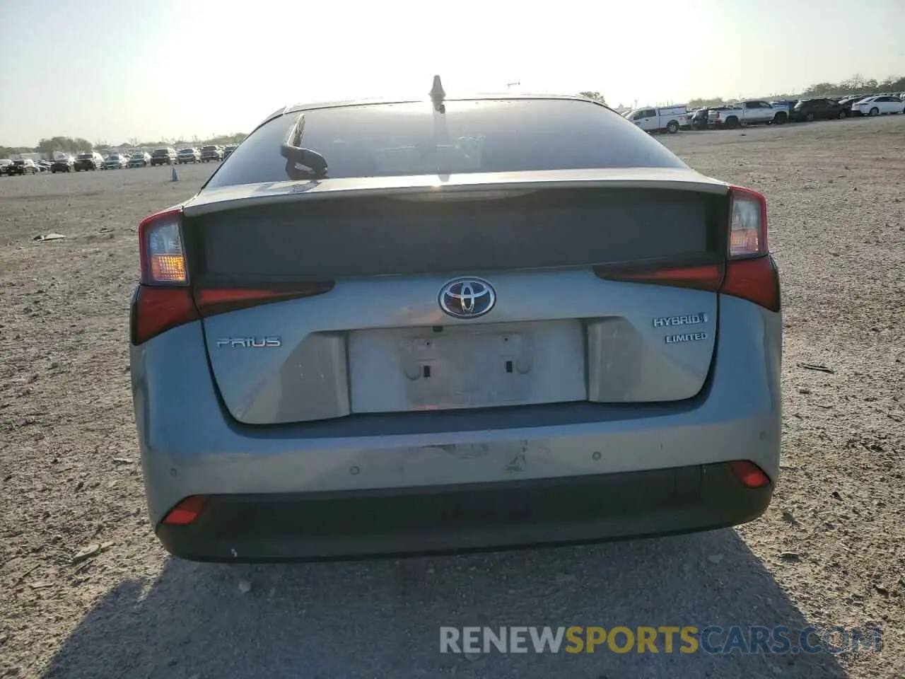 6 Photograph of a damaged car JTDKARFU9K3069825 TOYOTA PRIUS 2019