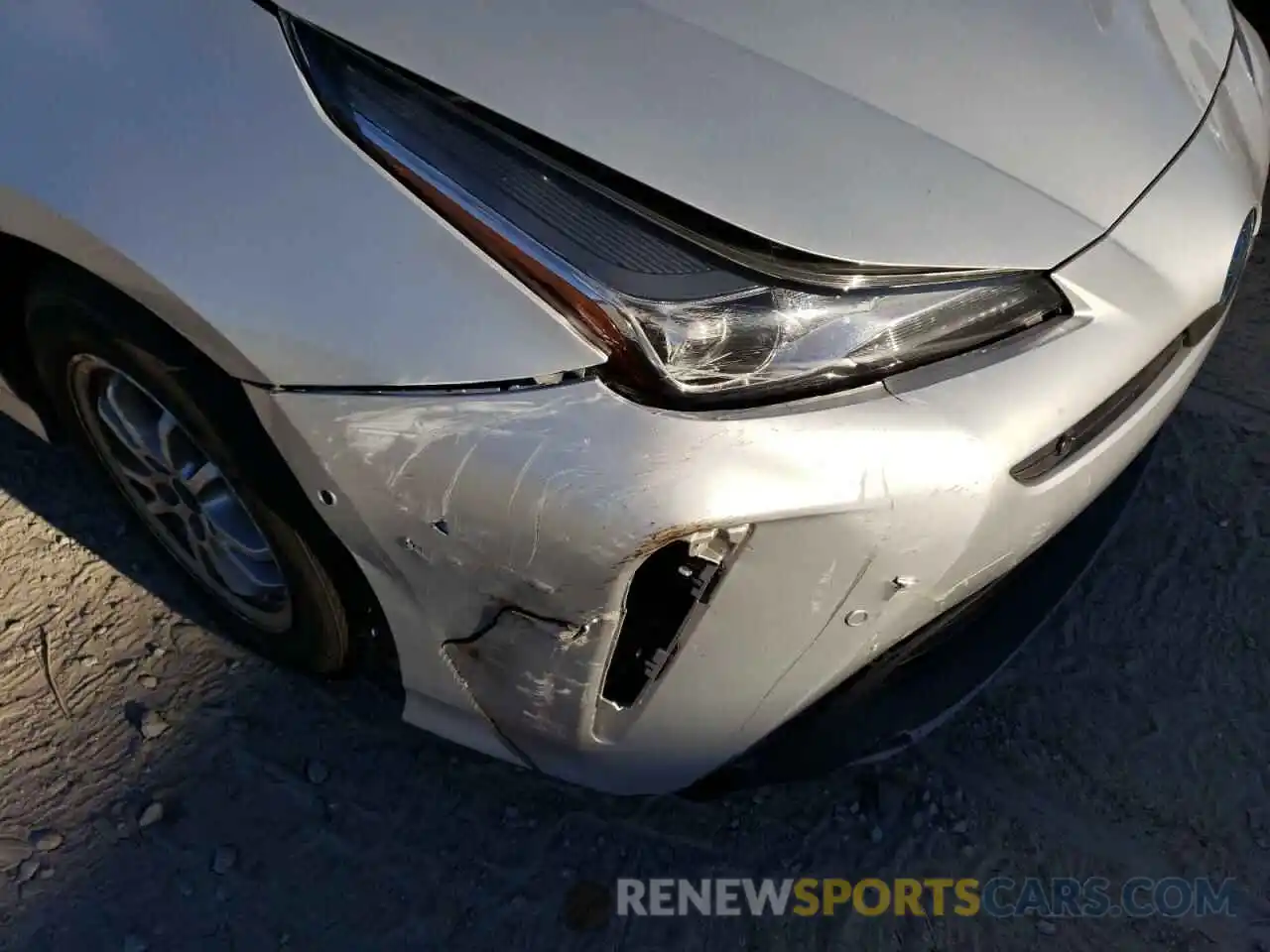 9 Photograph of a damaged car JTDKARFU9K3070540 TOYOTA PRIUS 2019