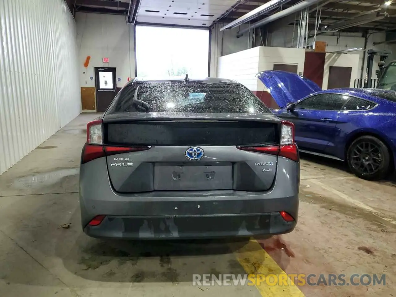 6 Photograph of a damaged car JTDKARFU9K3070909 TOYOTA PRIUS 2019
