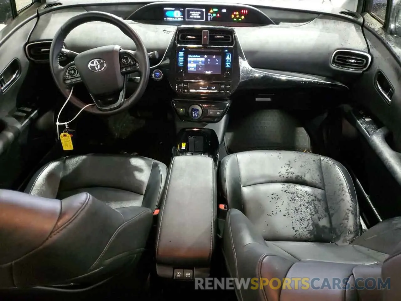 8 Photograph of a damaged car JTDKARFU9K3070909 TOYOTA PRIUS 2019