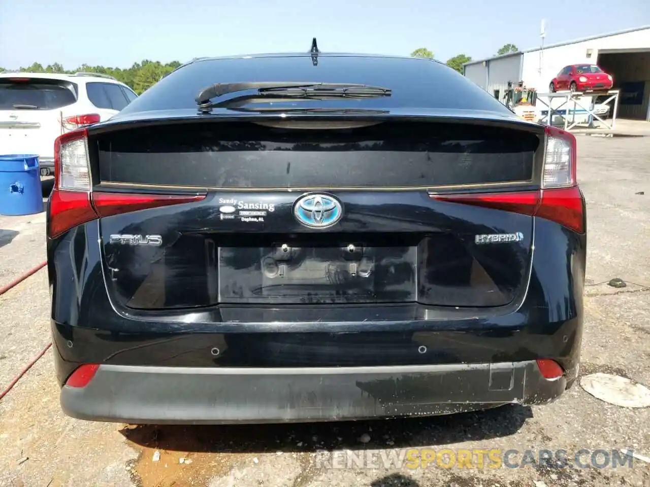 6 Photograph of a damaged car JTDKARFU9K3072868 TOYOTA PRIUS 2019