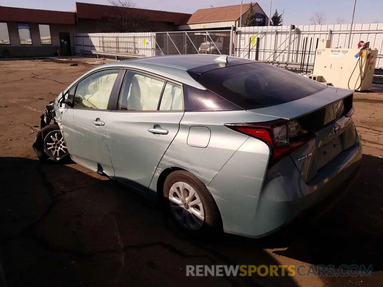 3 Photograph of a damaged car JTDKARFU9K3077486 TOYOTA PRIUS 2019