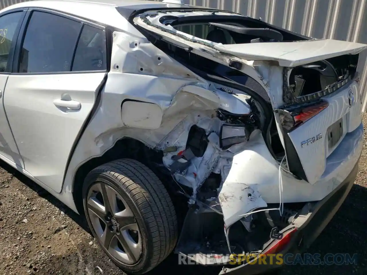 9 Photograph of a damaged car JTDKARFU9K3079142 TOYOTA PRIUS 2019