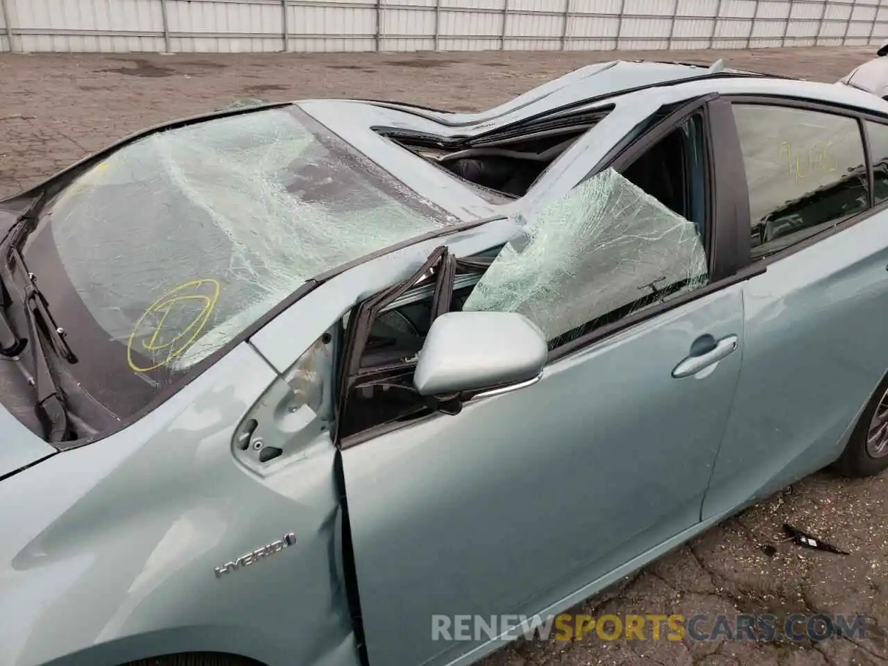 9 Photograph of a damaged car JTDKARFU9K3085958 TOYOTA PRIUS 2019