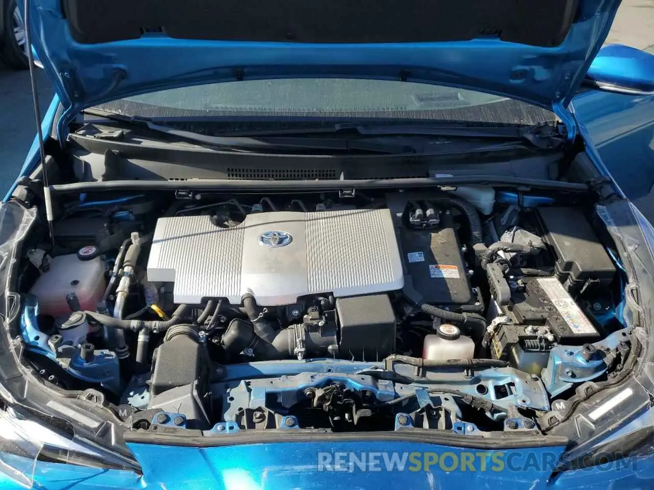 11 Photograph of a damaged car JTDKARFU9K3091923 TOYOTA PRIUS 2019