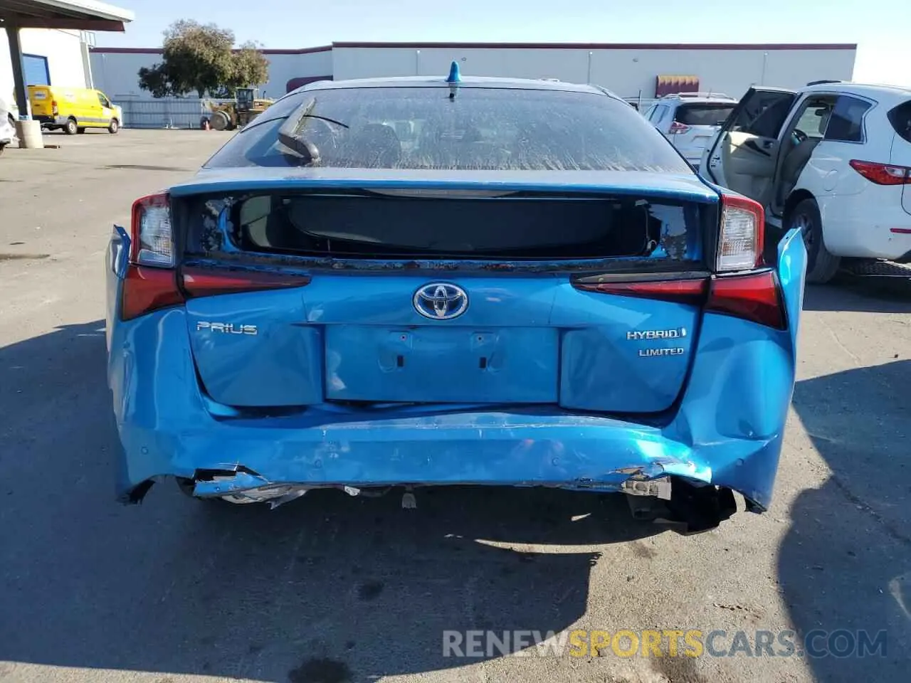 6 Photograph of a damaged car JTDKARFU9K3091923 TOYOTA PRIUS 2019