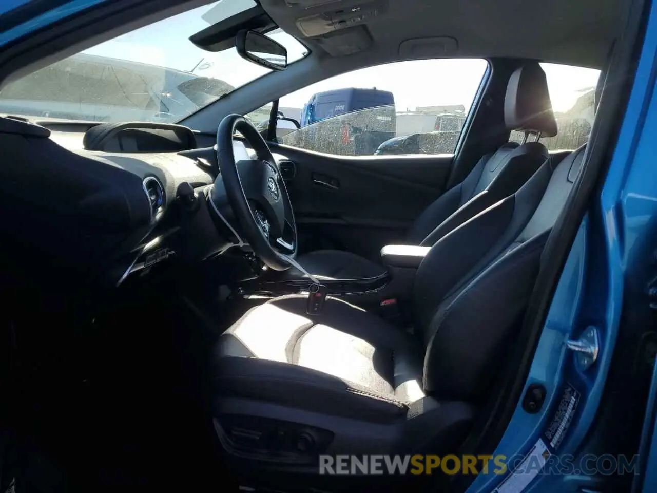 7 Photograph of a damaged car JTDKARFU9K3091923 TOYOTA PRIUS 2019