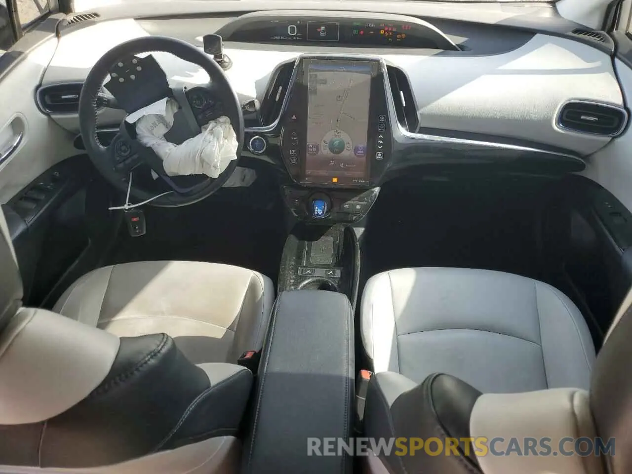 8 Photograph of a damaged car JTDKARFU9K3092229 TOYOTA PRIUS 2019