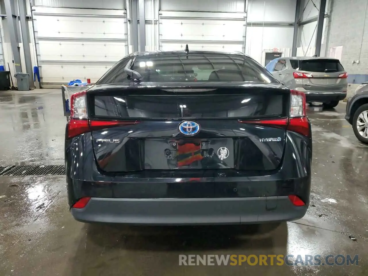 6 Photograph of a damaged car JTDKARFU9K3093929 TOYOTA PRIUS 2019