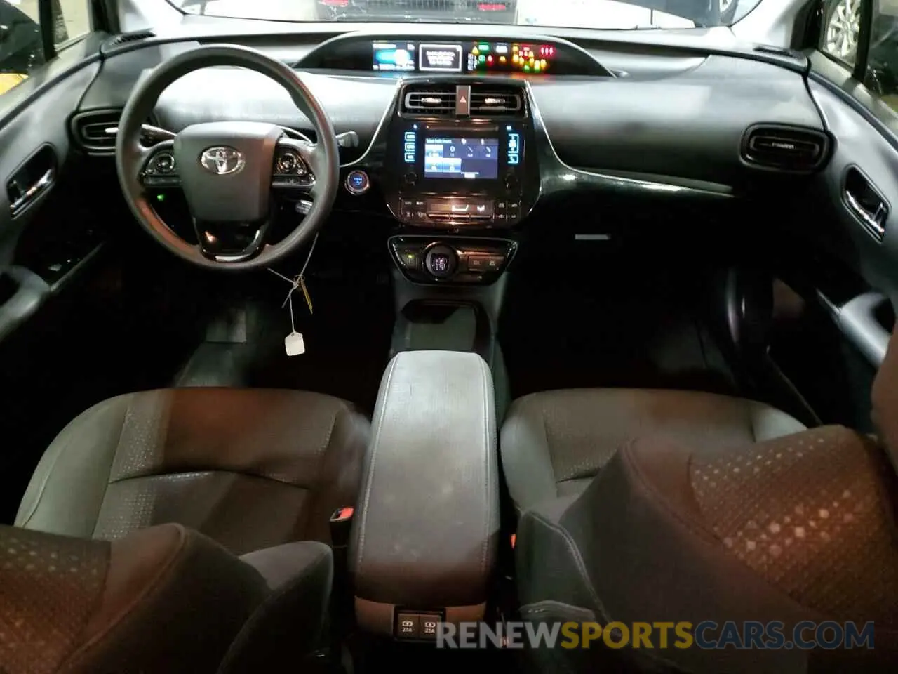 8 Photograph of a damaged car JTDKARFU9K3093929 TOYOTA PRIUS 2019