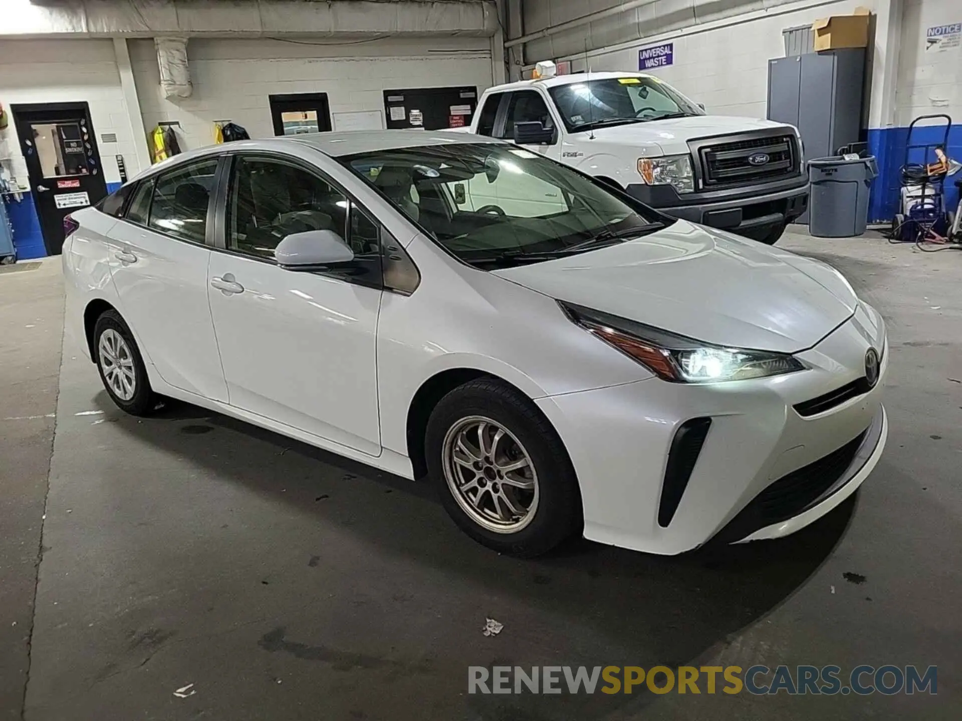 14 Photograph of a damaged car JTDKARFUXK3069378 TOYOTA PRIUS 2019
