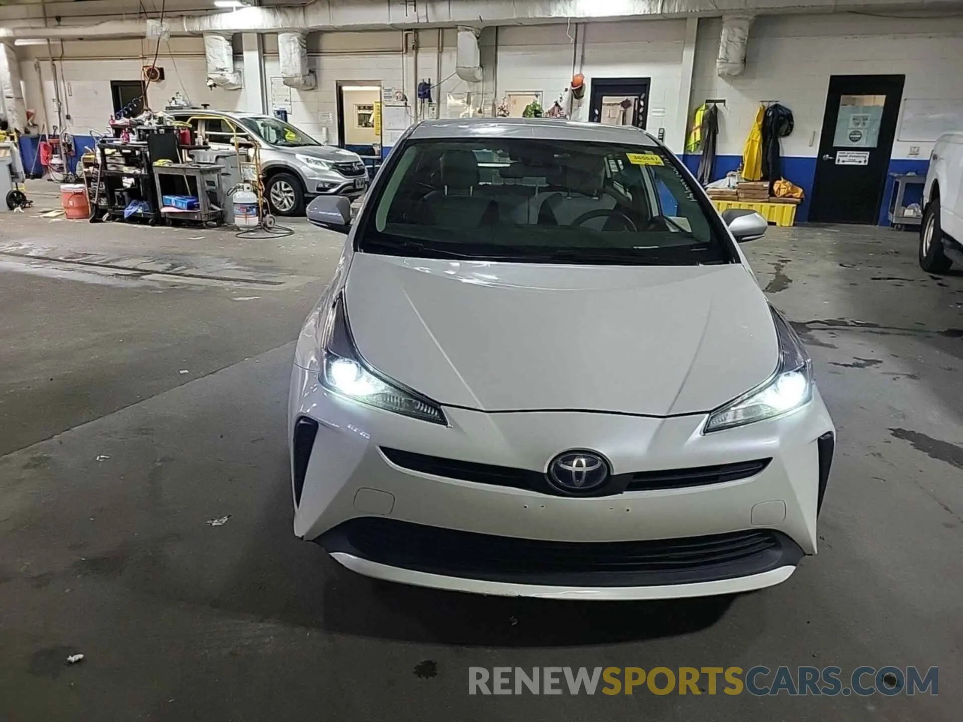 4 Photograph of a damaged car JTDKARFUXK3069378 TOYOTA PRIUS 2019