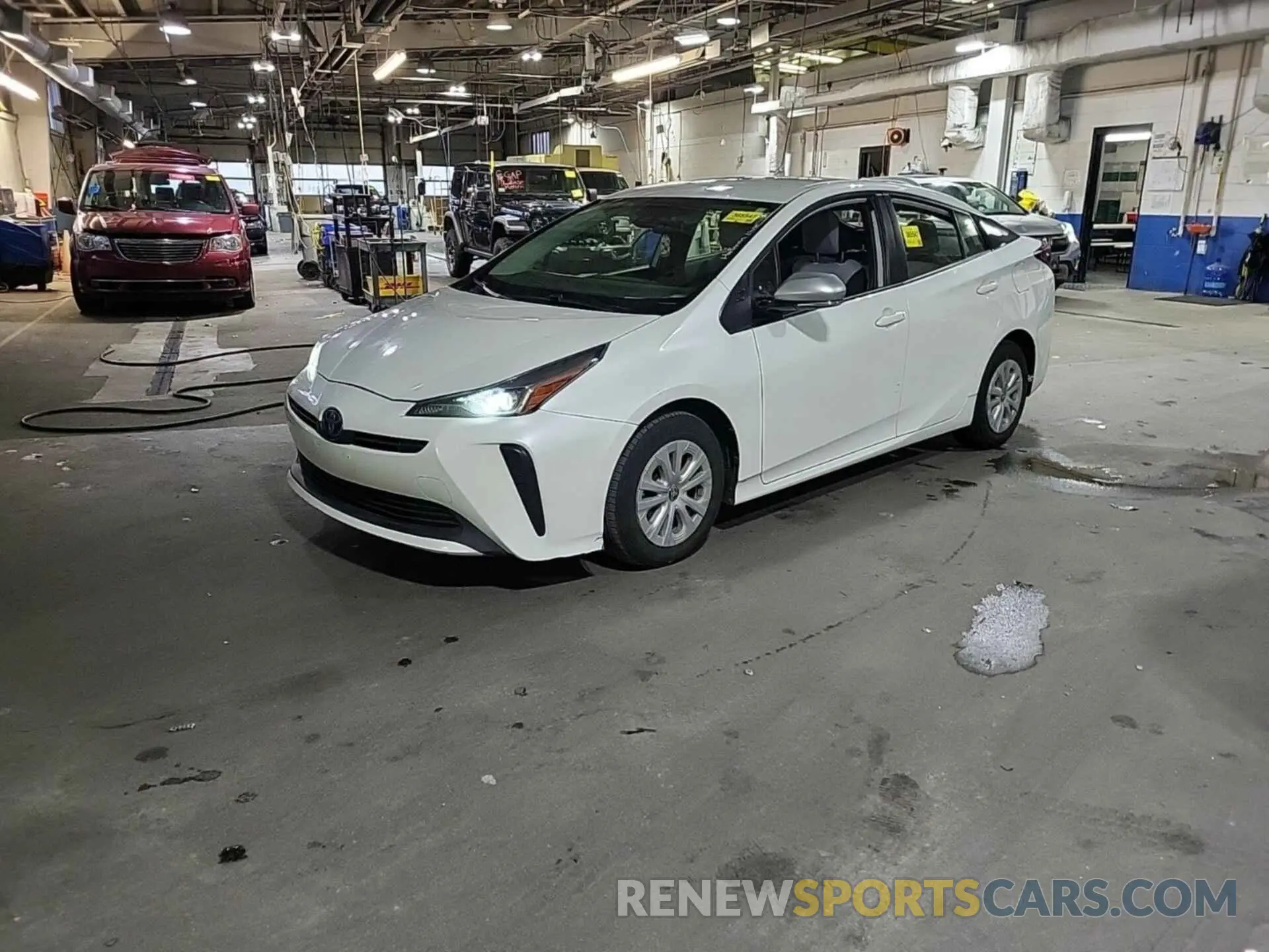 7 Photograph of a damaged car JTDKARFUXK3069378 TOYOTA PRIUS 2019