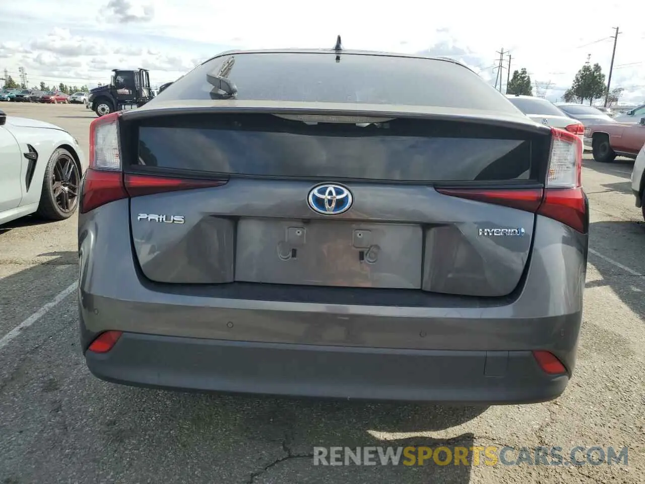 6 Photograph of a damaged car JTDKARFUXK3069817 TOYOTA PRIUS 2019