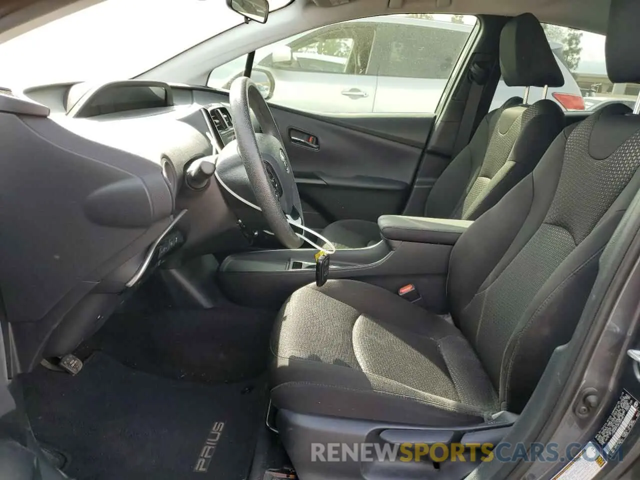 7 Photograph of a damaged car JTDKARFUXK3069817 TOYOTA PRIUS 2019