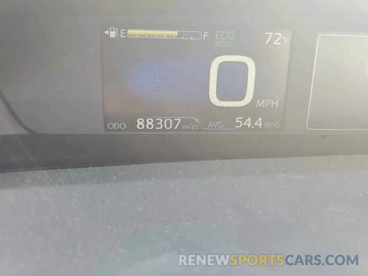 9 Photograph of a damaged car JTDKARFUXK3069817 TOYOTA PRIUS 2019