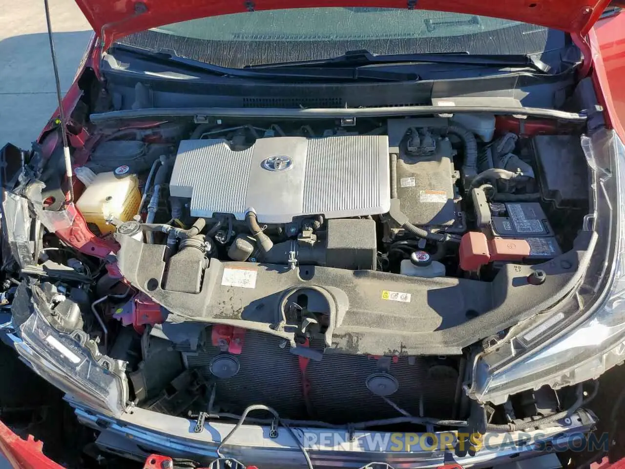11 Photograph of a damaged car JTDKARFUXK3074614 TOYOTA PRIUS 2019